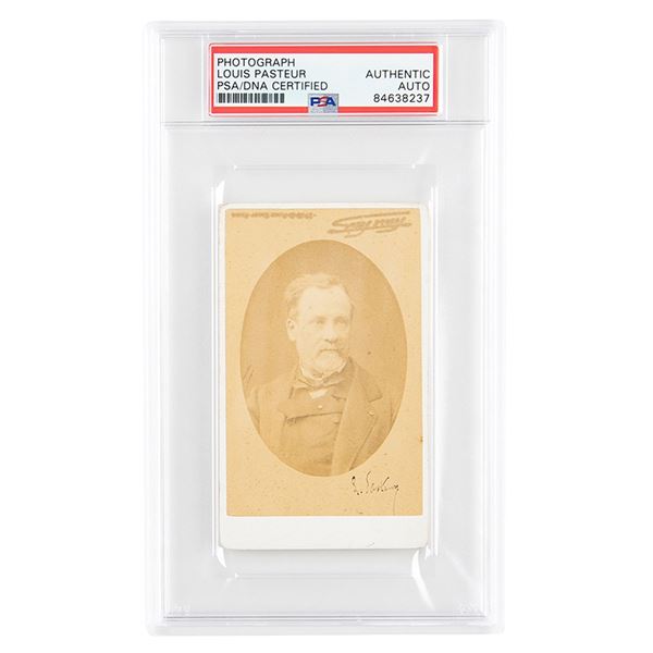 Louis Pasteur Signed Photograph