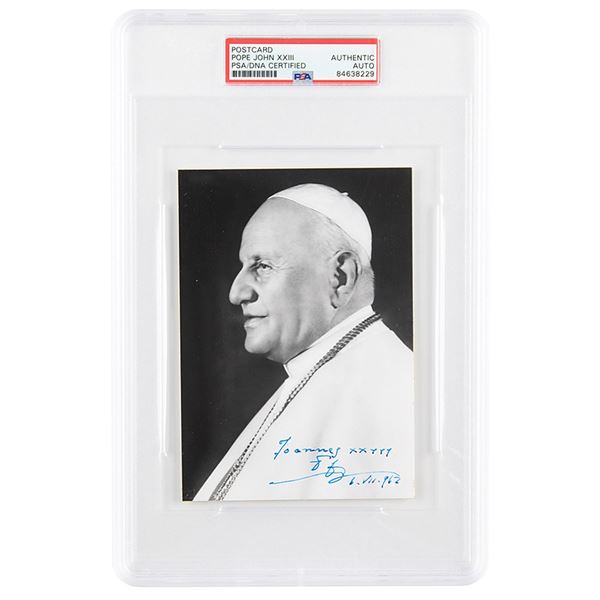 Pope John XXIII Signed Photograph