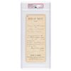 Image 1 : Frederick Douglass Document Signed - PSA NM 7