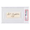 Image 1 : Frederick Douglass Signature