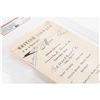 Image 2 : Winston Churchill Signed Menu - PSA MINT 9
