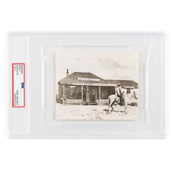 Judge Roy Bean Original 'Type II' Photograph