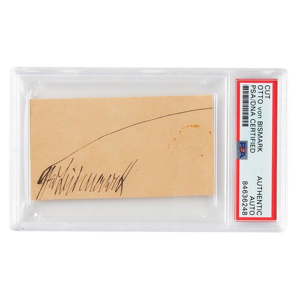 Otto von Bismarck Signature
