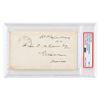Image 1 : William P. Fessenden Signed Mailing Envelope - PSA NM 7