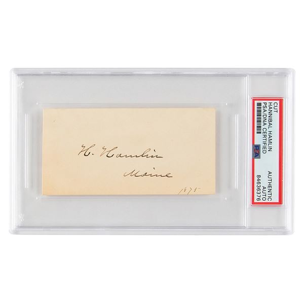 Hannibal Hamlin Signature