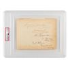 Image 1 : Hannibal Hamlin and Stephen A. Douglas Signatures