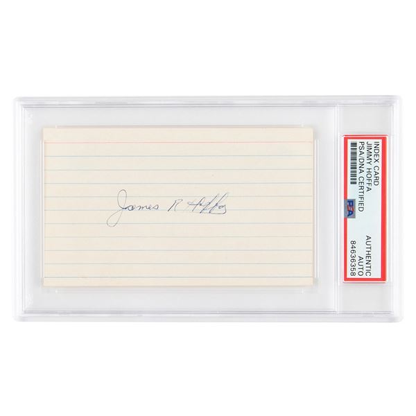 Jimmy Hoffa Signature
