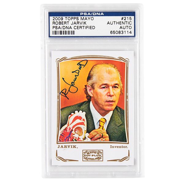 Robert Jarvik Signed Trading Card