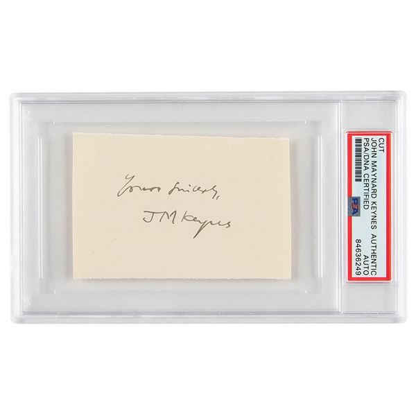 John Maynard Keynes Signature