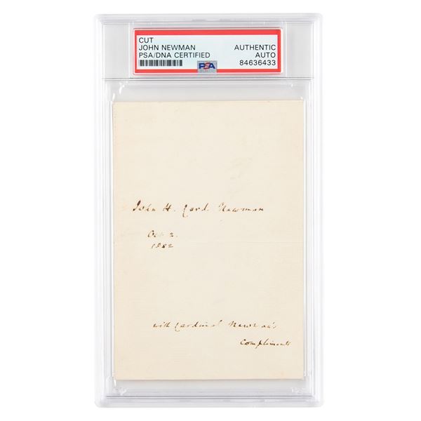 John Cardinal Newman Signature
