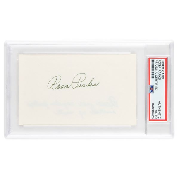 Rosa Parks Signature