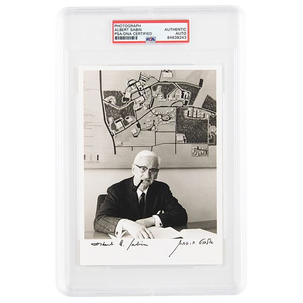 Albert Sabin Signed Photograph