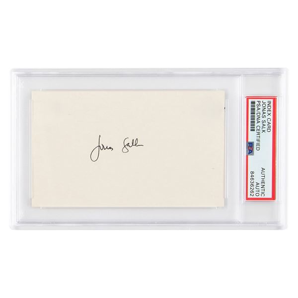 Jonas Salk Signature