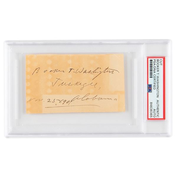Booker T. Washington Signature