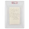 Image 1 : Jefferson Davis Autograph Letter Signed