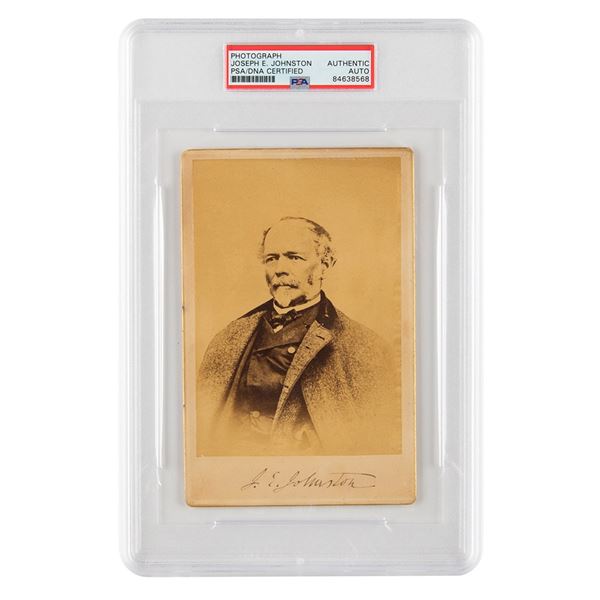 Joseph E. Johnston Signed Photograph