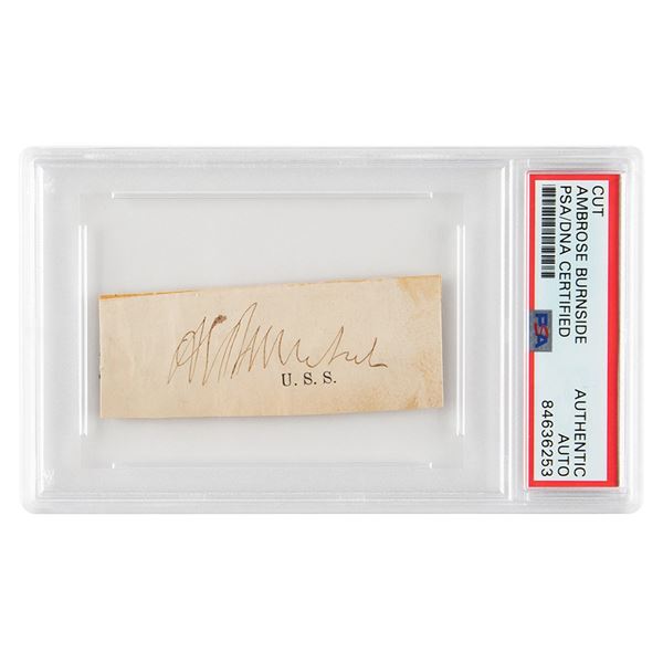 Ambrose E. Burnside Signature