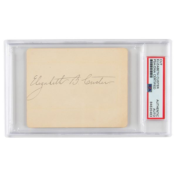 Elizabeth B. Custer Signature