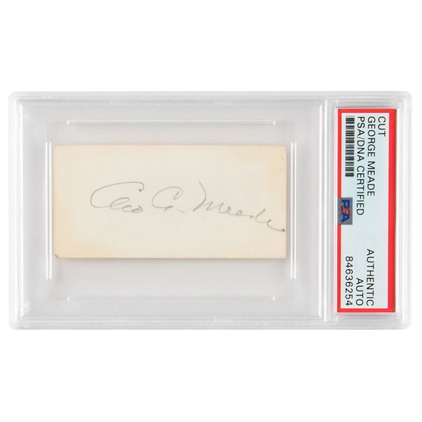 George G. Meade Signature