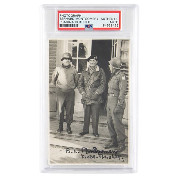 Montgomery of Alamein Signed Photograph