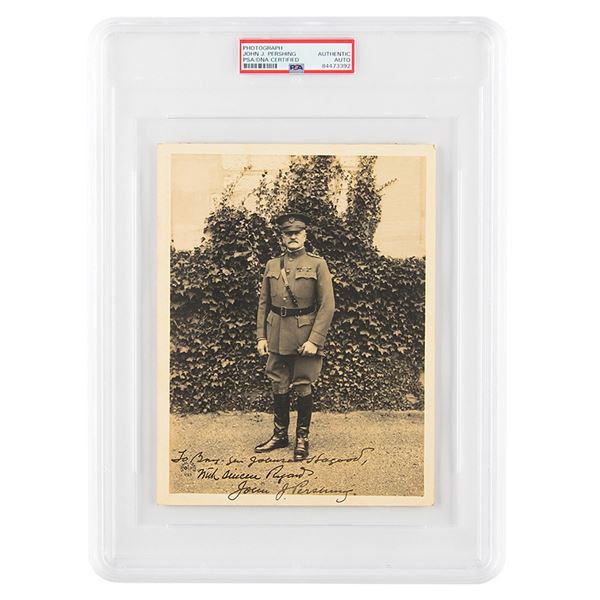 John J. Pershing Signed Photograph