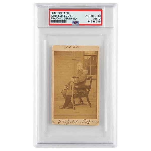 Winfield Scott Signed Photograph