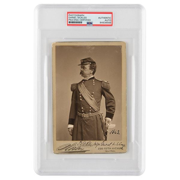 Daniel Sickles Signed Photograph