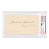Image 1 : Joseph Stilwell Signature