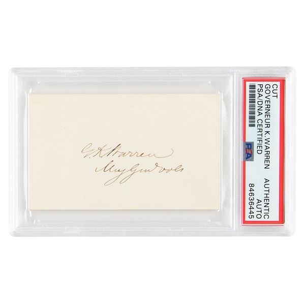 Gouverneur K. Warren Signature