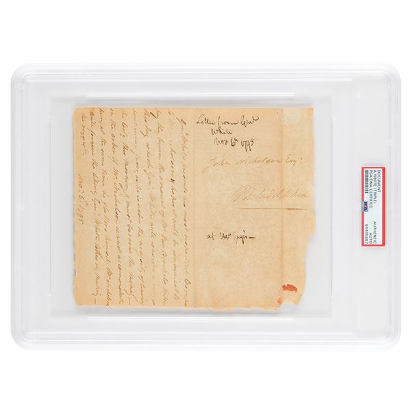 Anthony Walton White Autograph Letter Signed
