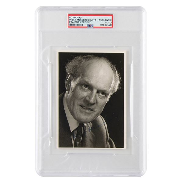 Willy Messerschmitt Signed Photograph