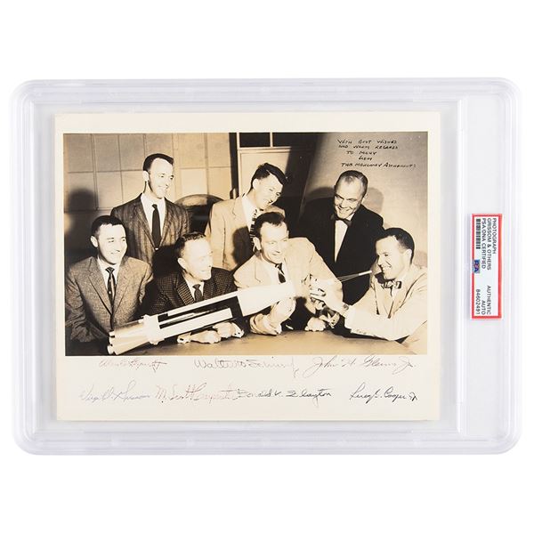 Mercury 7 Signed Photograph