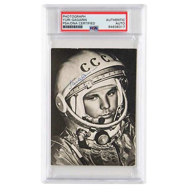 Yuri Gagarin Signed Photograph