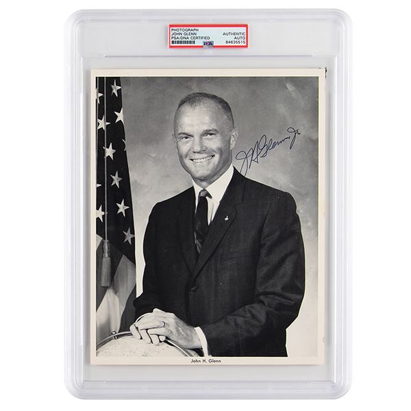 John Glenn Signed Photograph