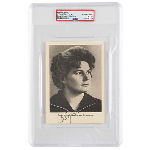 Valentina Tereshkova Signed Photograph