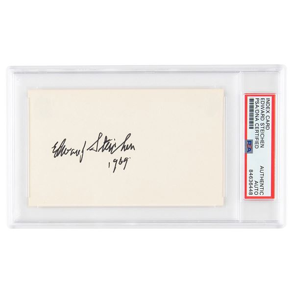 Edward Steichen Signature