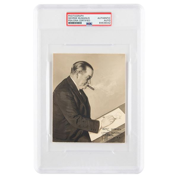 George McManus Signed Photograph
