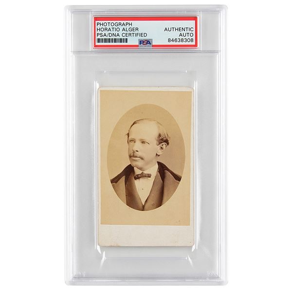 Horatio Alger Signed Photograph
