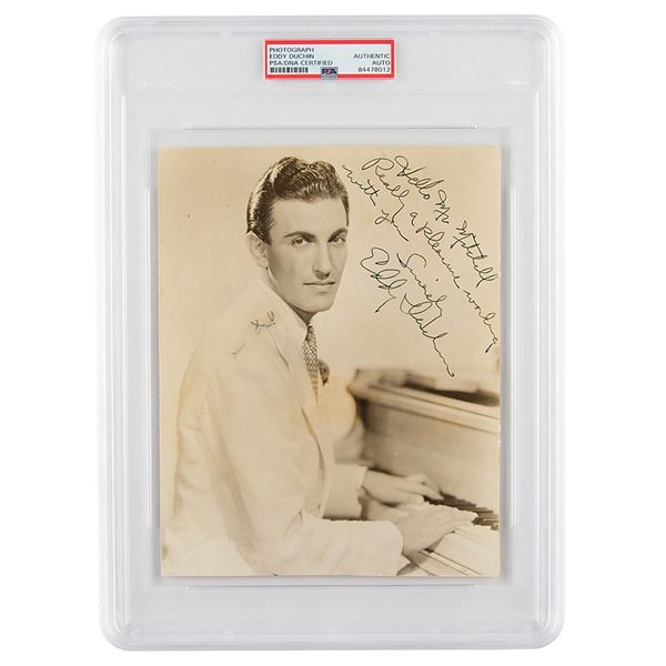 Eddy Duchin Signed Photograph