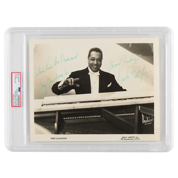 Duke Ellington Signed Photograph
