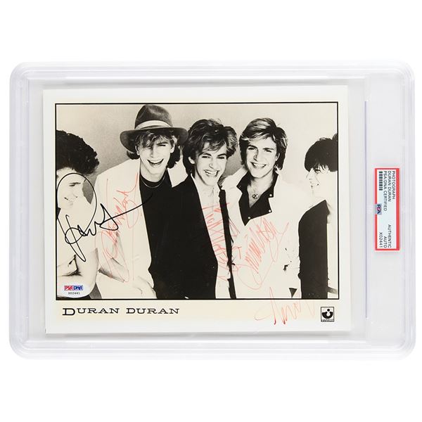 Duran Duran Signed Photograph