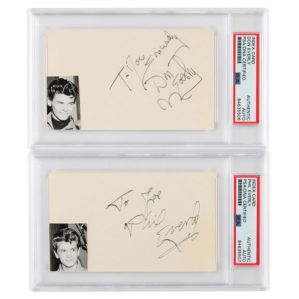 Everly Brothers Signatures