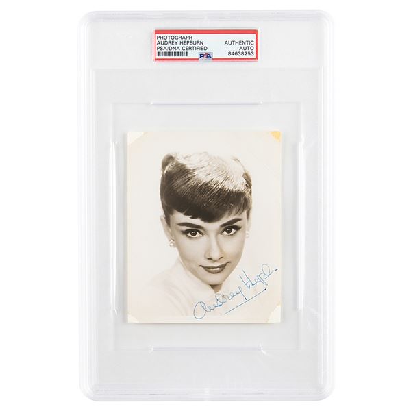 Audrey Hepburn Signed Photograph