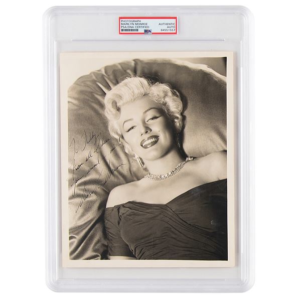 Marilyn Monroe Signed Photograph