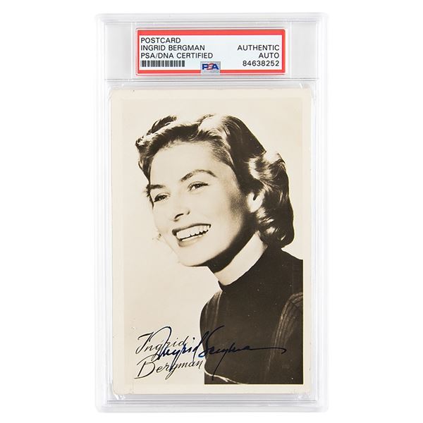 Ingrid Bergman Signed Photograph