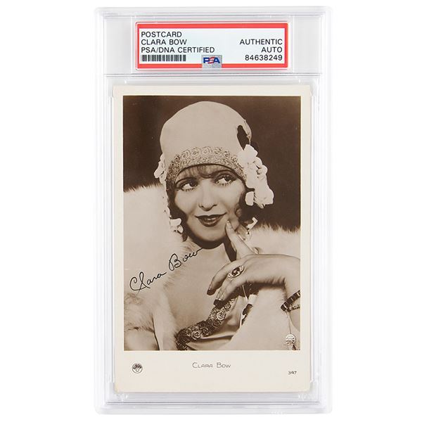 Clara Bow Signed Photograph
