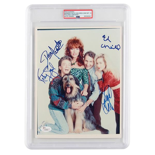 Married with Children Signed Photograph - PSA GEM MT 10