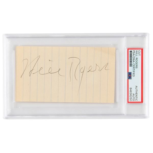 Will Rogers Signature