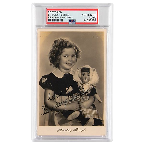Shirley Temple Signed Photograph