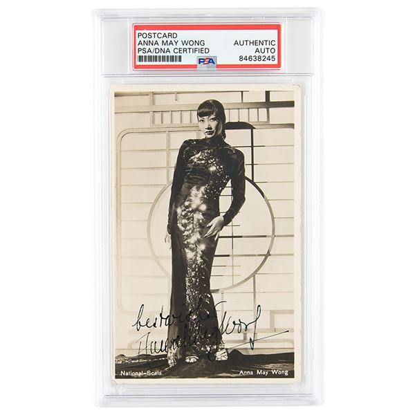 Anna May Wong Signed Photograph